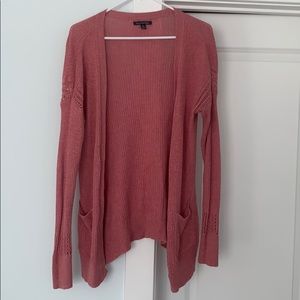 American Eagle Pink Cardigan